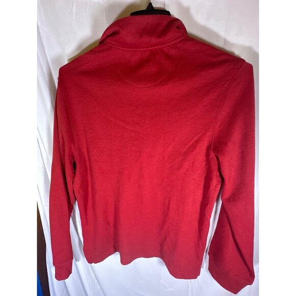 Club Room Mens Classic Fit French Rib Quarter-Zip Sweater, Red, Size S, NWT - Picture 5 of 5